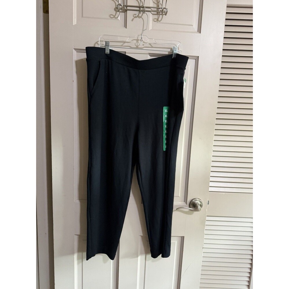 Women’s Jessica Simpson Effortless Pull On Pants Comfort NWT Size XL Black